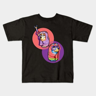 funny bluey Kids T-Shirt